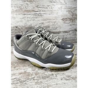 Youth Nike Air Jordan 11 XI Retro Low GS Cool Gray Sneakers Sz 5.5Y EUC!